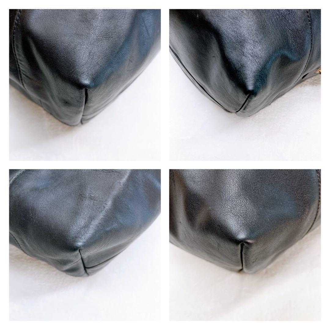 ✨良品✨COACH オールドコーチ 2wayボストンバッグ ブラック レザー 黒