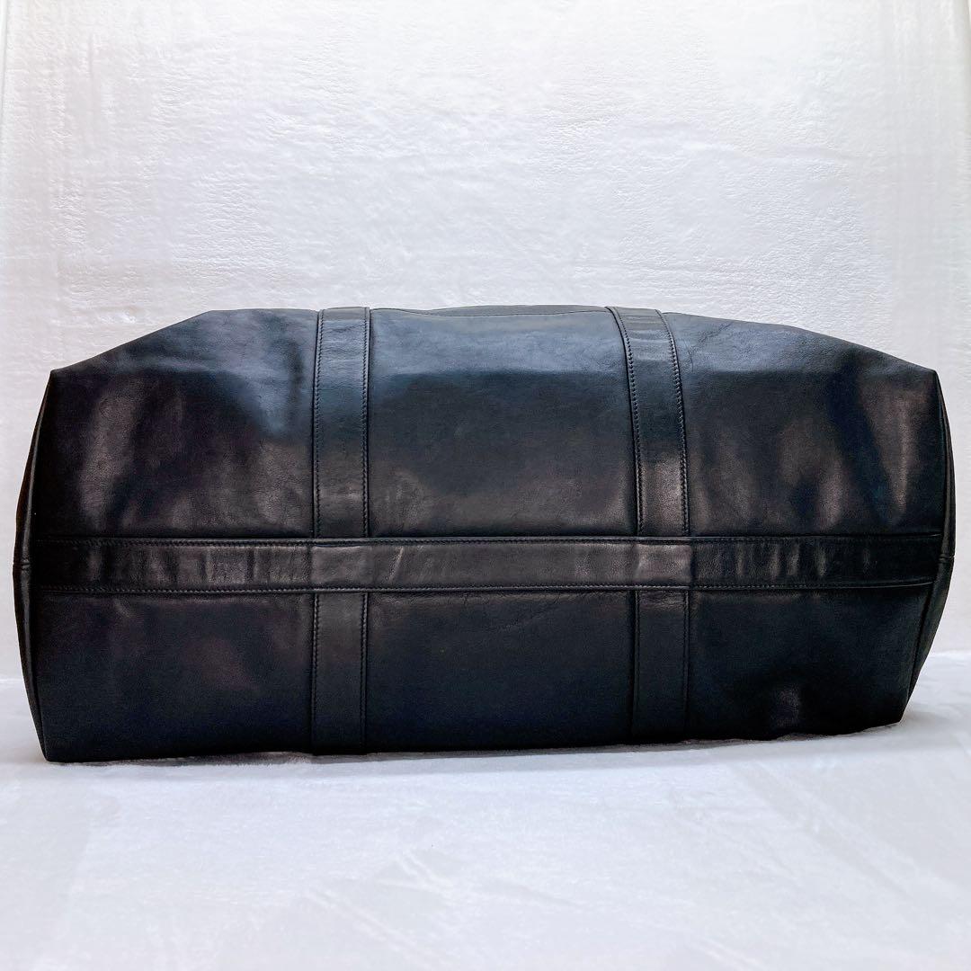 ✨良品✨COACH オールドコーチ 2wayボストンバッグ ブラック レザー 黒