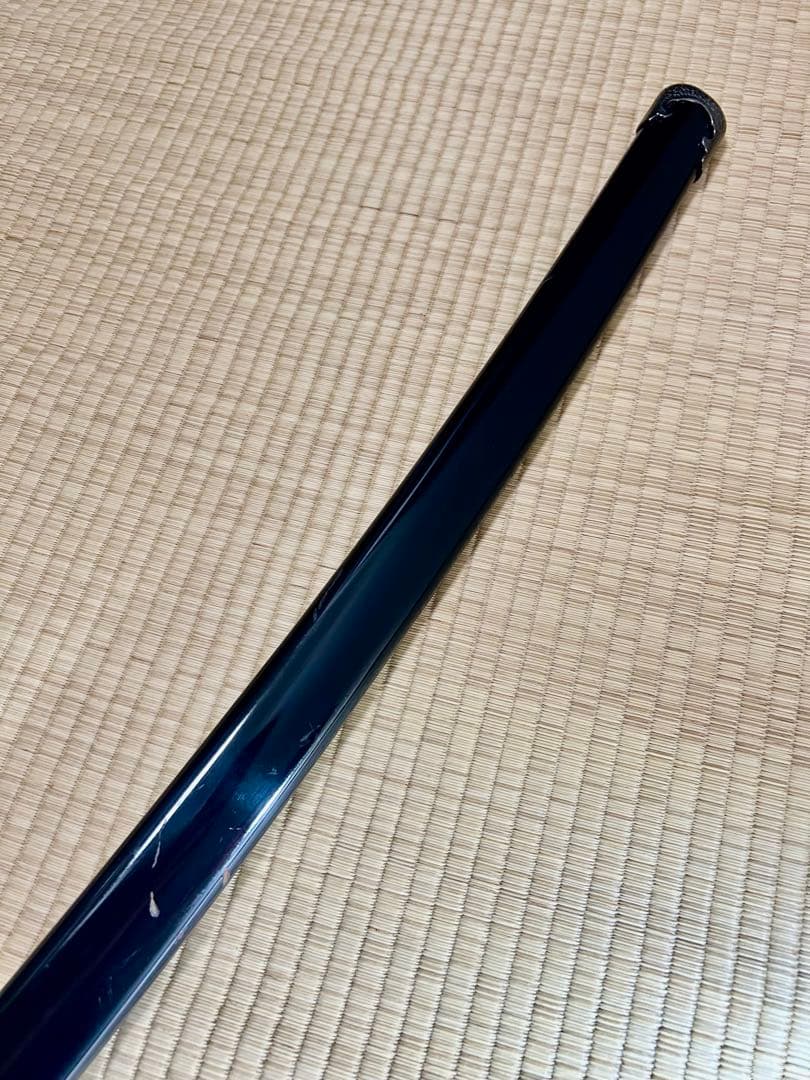 模造刀 太刀　※刀身に樋があり、鍔に花模様のある刀！