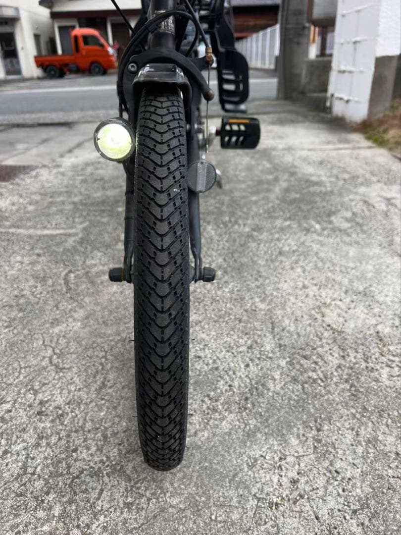 501Panasonic 電動アシスト自転車 20インチ 8.9AH 整備済