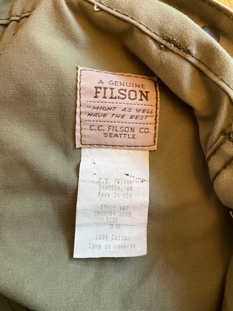 フィルソンパンツ