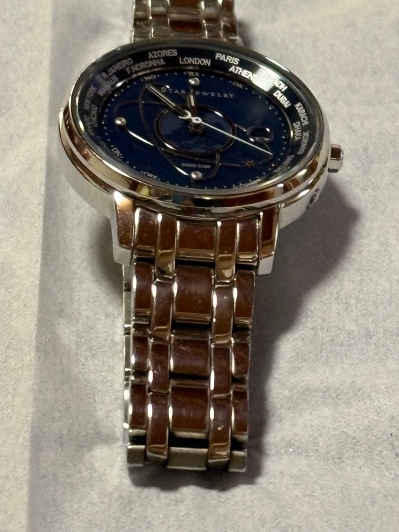 スタージュエリー　腕時計　RADIO STAR WORLD TIME