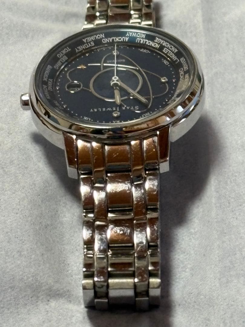 スタージュエリー　腕時計　RADIO STAR WORLD TIME