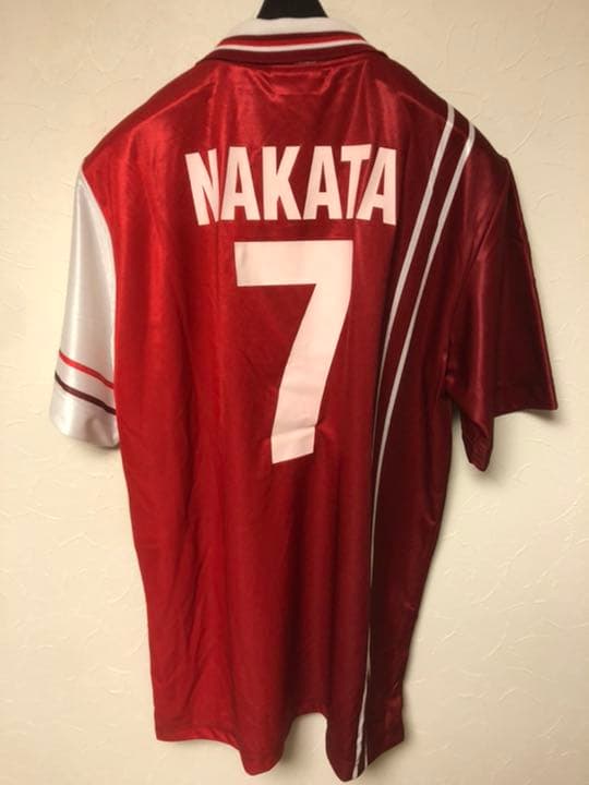 新品未使用 タグ付き 中田英寿 ペルージャ 7番 セリエA ユニフォーム