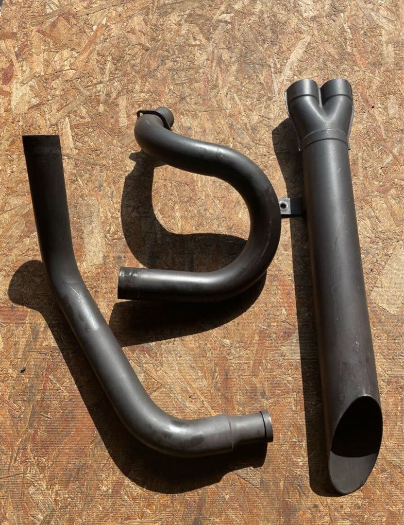 ホンダ・スティード用・2in1マフラー中古品