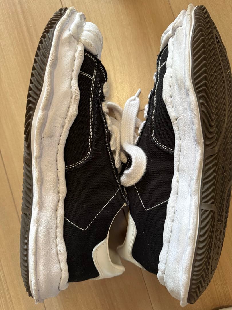 Maison Mihara Yasuhiro スニーカー ブラック/ホワイト