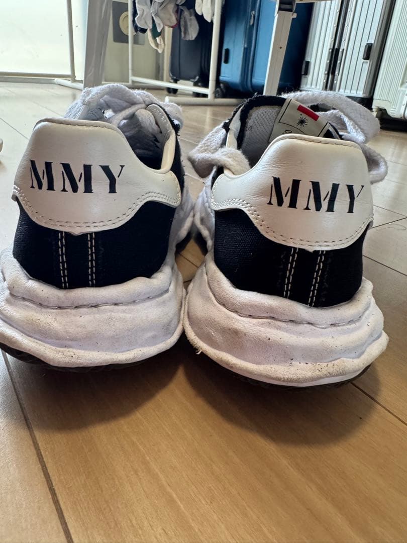 Maison Mihara Yasuhiro スニーカー ブラック/ホワイト