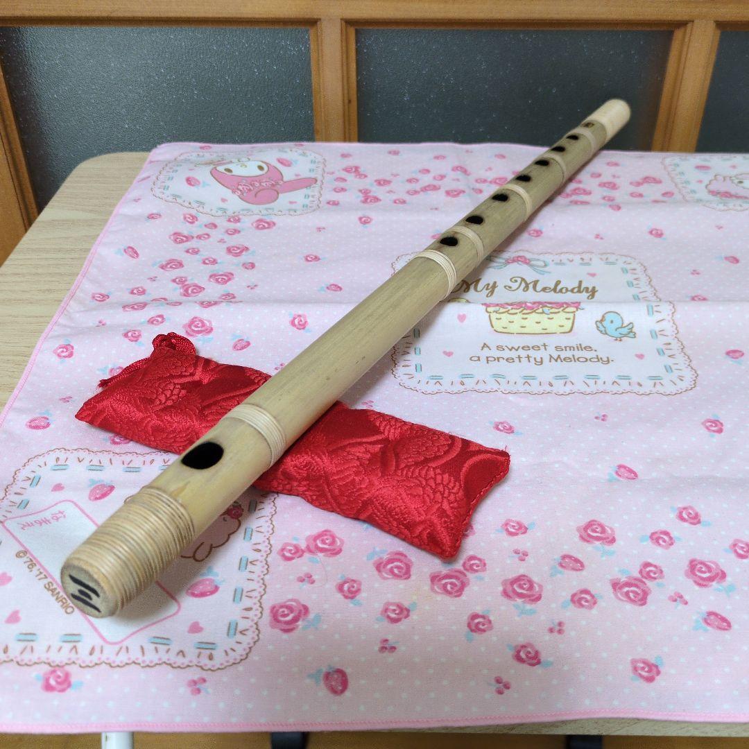 モグアイ篠笛三本調子古典半重巻き（道中）新品