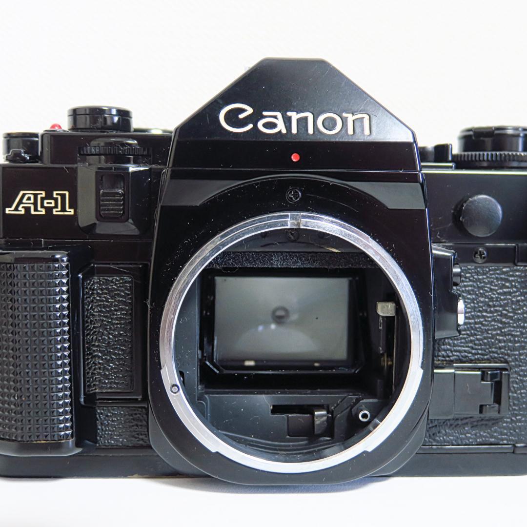 CANON　A-1本体　AE-1+P本体　交換レンズ６本　取説　ジャンク
