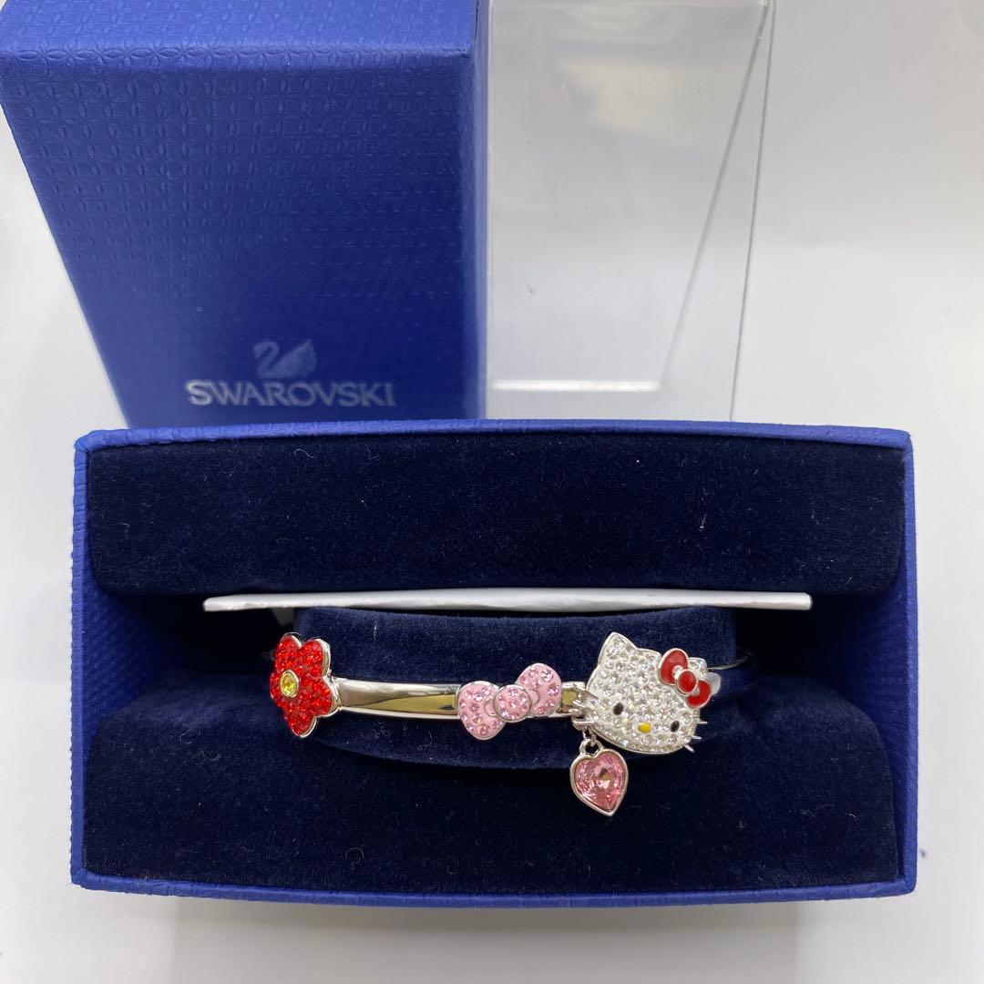 ○134　SWAROVSKI スワロフスキー　ハローキティ　バングル　コラボ