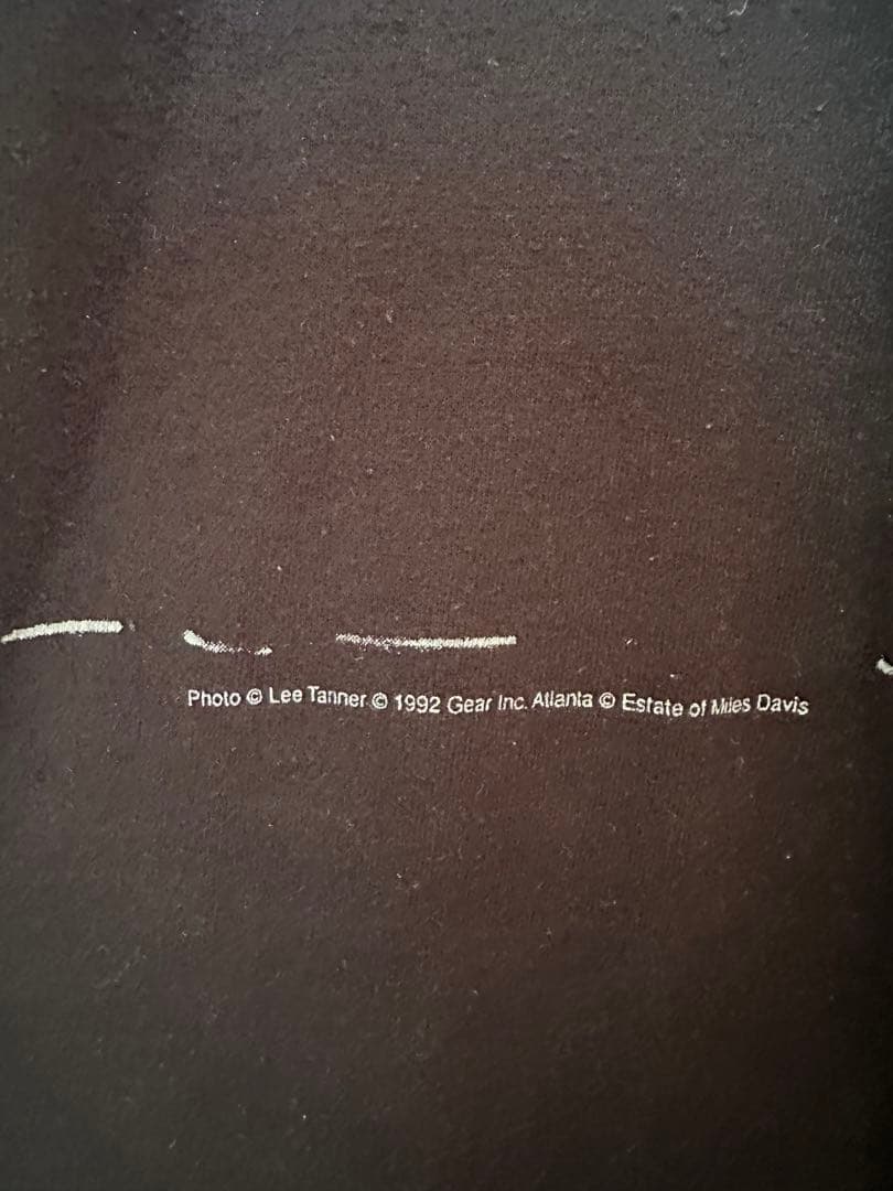 Miles Davis マイルズデイビス　ビンテージ　Tシャツ　1992