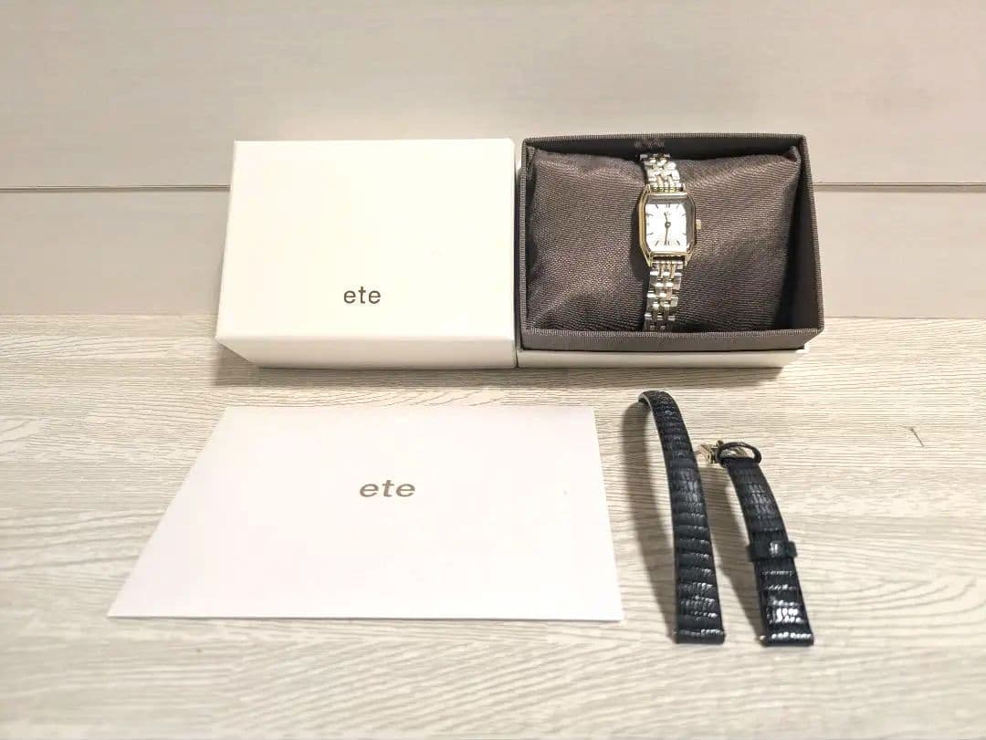 【ete】オクタゴンフェイス2Wayウォッチ