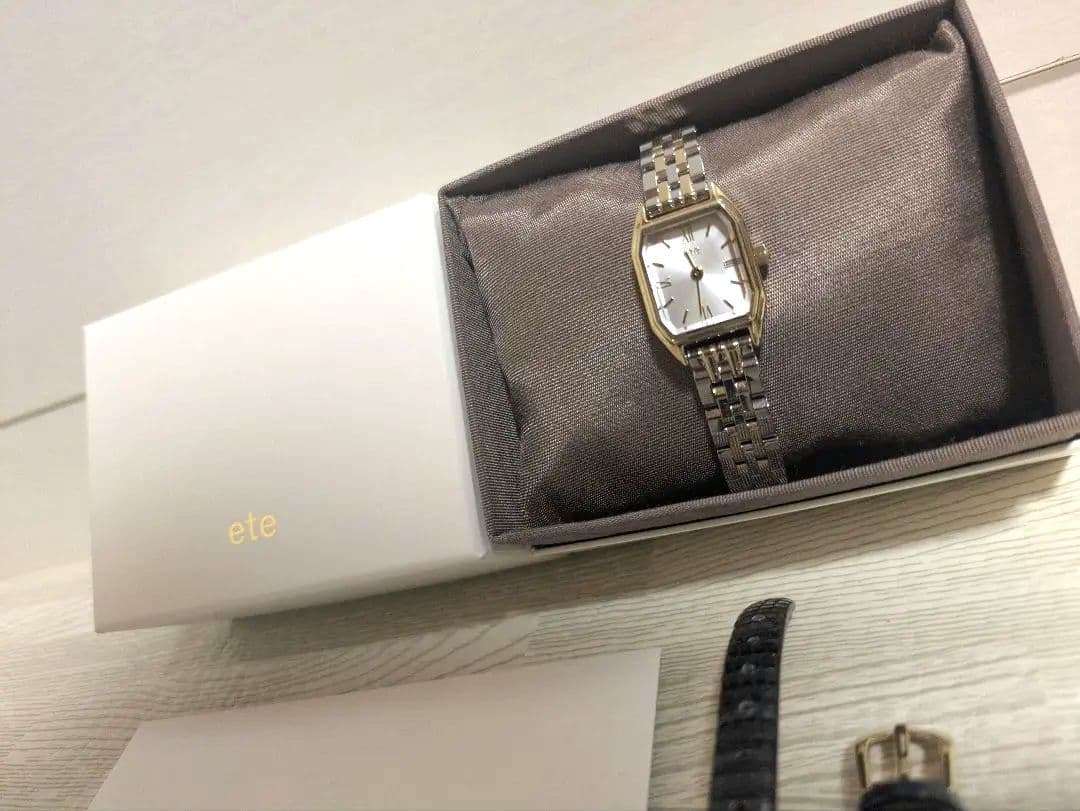 【ete】オクタゴンフェイス2Wayウォッチ