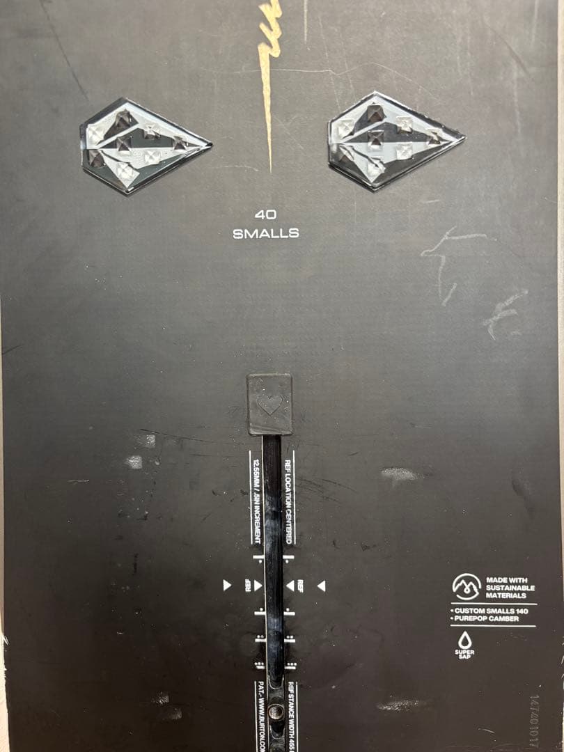 BURTON バートン CUSTOM SMALLS 140 平野歩夢 ケース付き