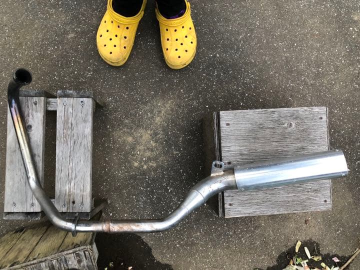 ホンダ エイプ マフラー RPM菅