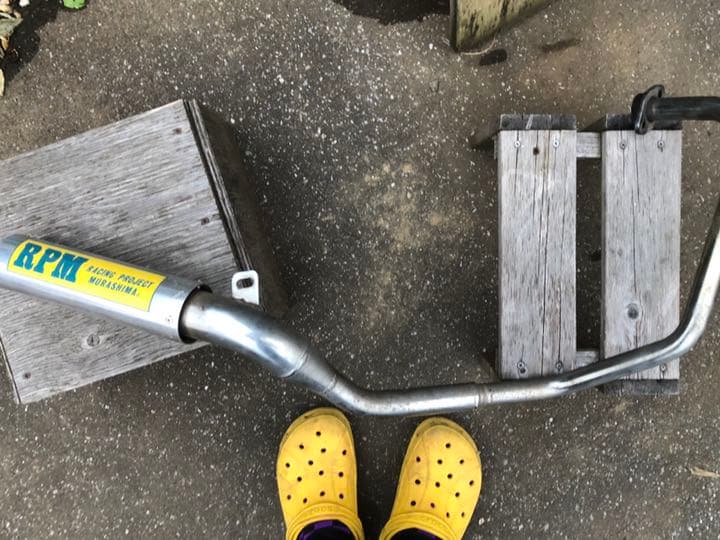 ホンダ エイプ マフラー RPM菅