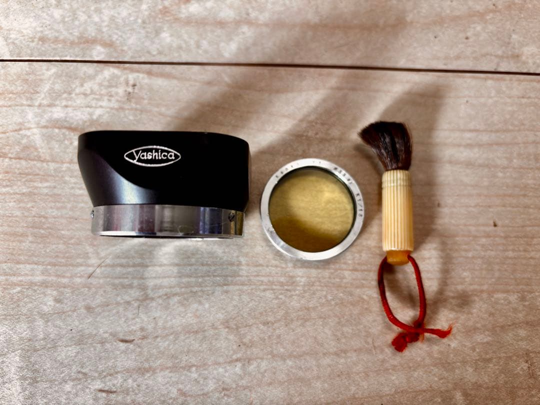 限定値下げ　yashicaflex 80mm f3.5 C型 専用革ケース付き