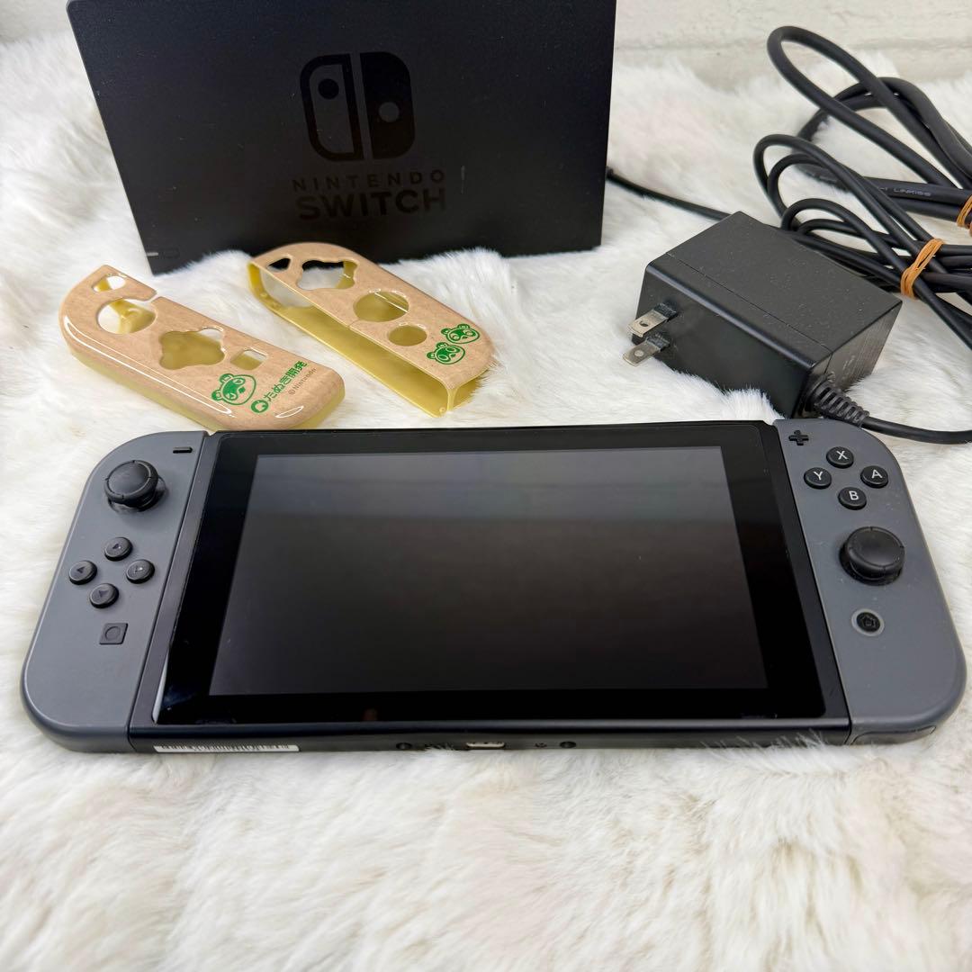 ニンテンドーSwitch初期型 本体 動作確認済みドックACアダプターHDMI付