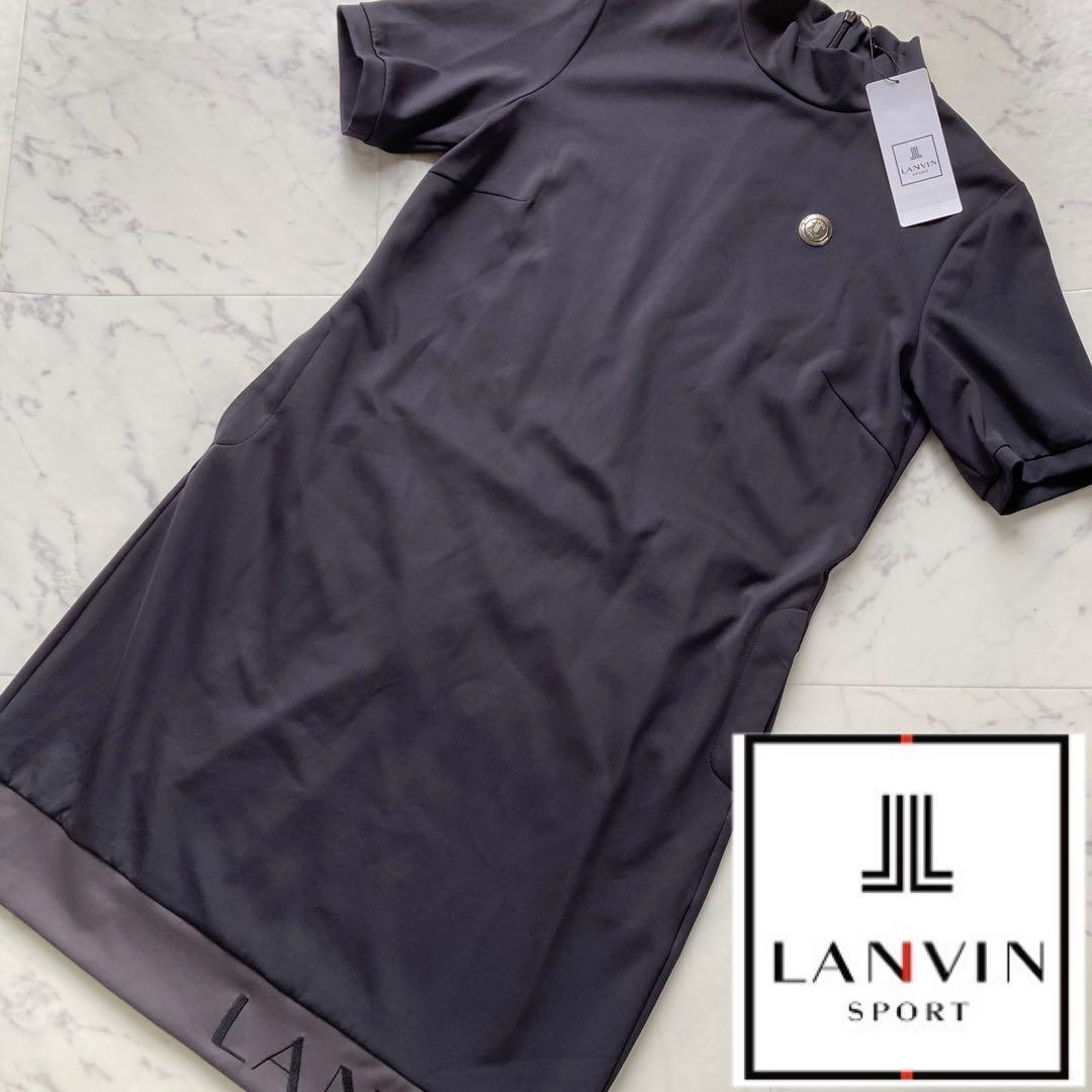 定価47300円【新品】レディース38ランバンスポールモックネックワンピース