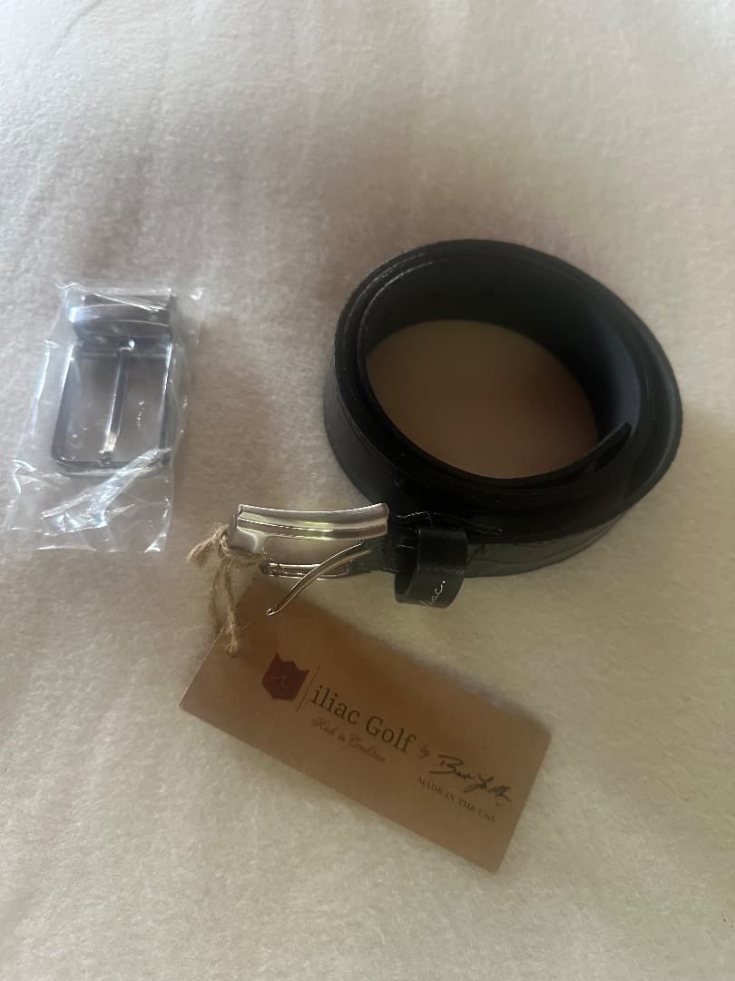 ★新品★iliac golf イリアック ゴルフ 本革 38インチ