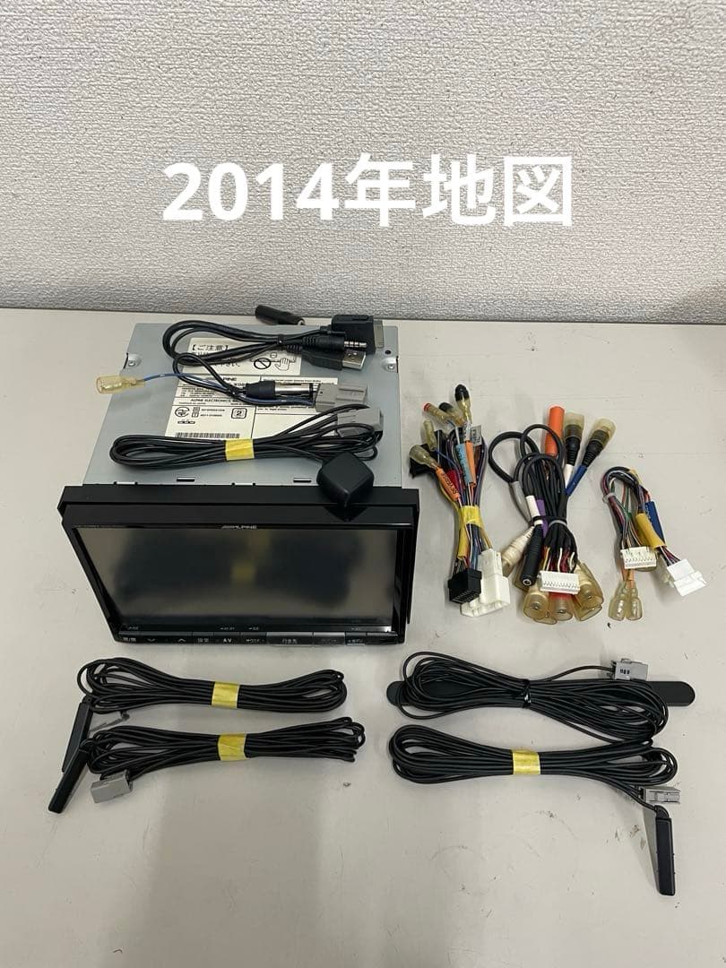 アルパイン◇VIE-X088V◇フルセグ/CD/DVD/BT/SD