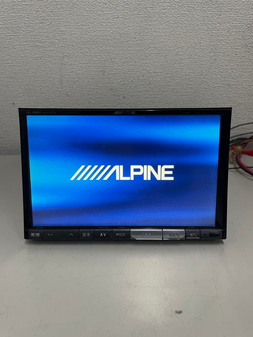 アルパイン◇VIE-X088V◇フルセグ/CD/DVD/BT/SD