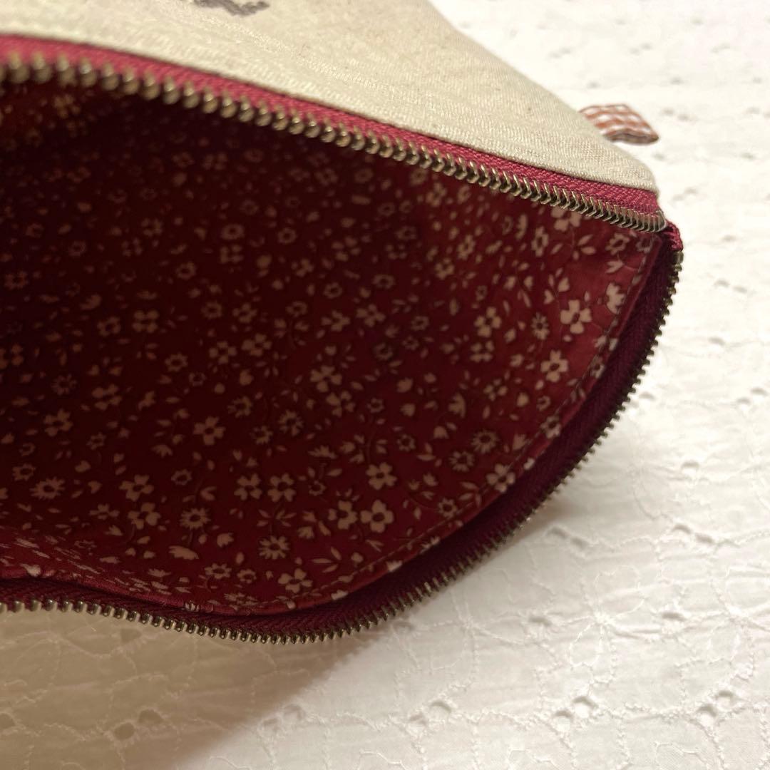 クロスステッチ 完成品 ファスナーポーチ サモイロフ オーダー56