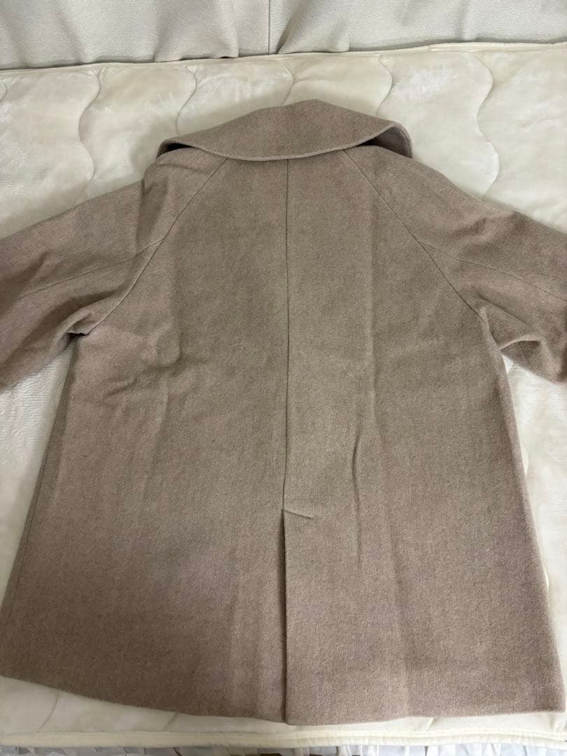 COCODEAL インペリアルモッサショートPコート　ベージュ