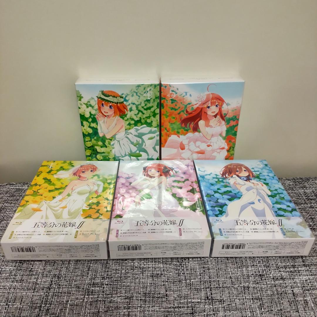 【新品】五等分の花嫁∬ 全巻5セット Amazon全巻購入特典限定BOX付き