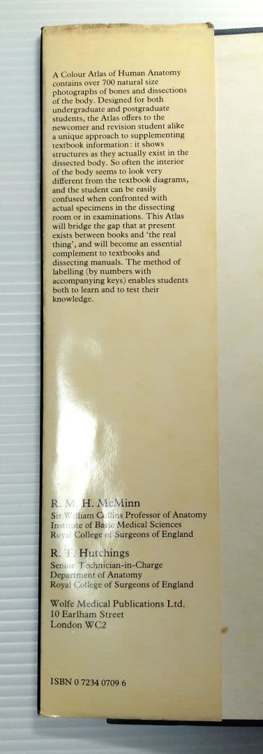 洋書 A Colour Atlas of Human Anatomy