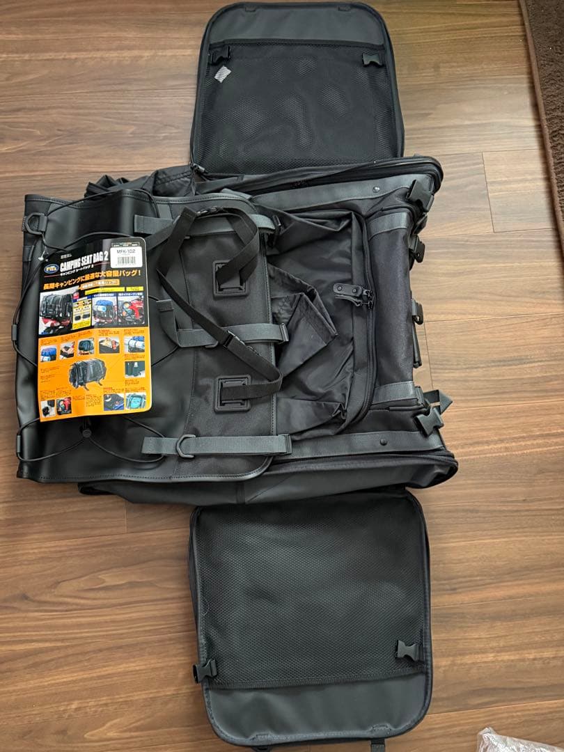 タナックス　キャンピングシートバック2 モトフィズ　ブラック MFK-102