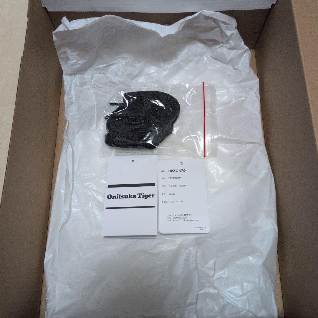 り*＊様 オニツカタイガー デレシティ 23.5cm ブラック