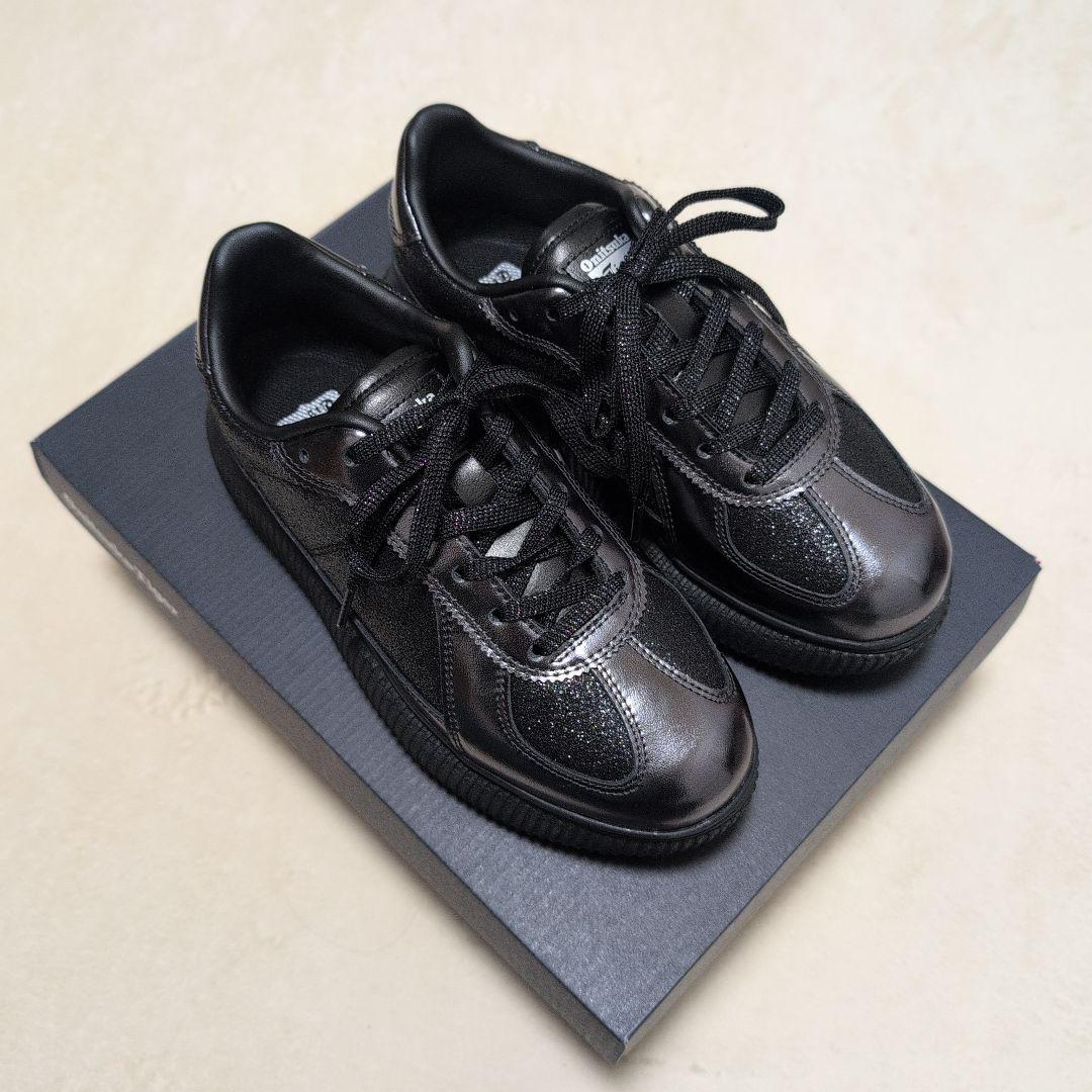 り*＊様 オニツカタイガー デレシティ 23.5cm ブラック