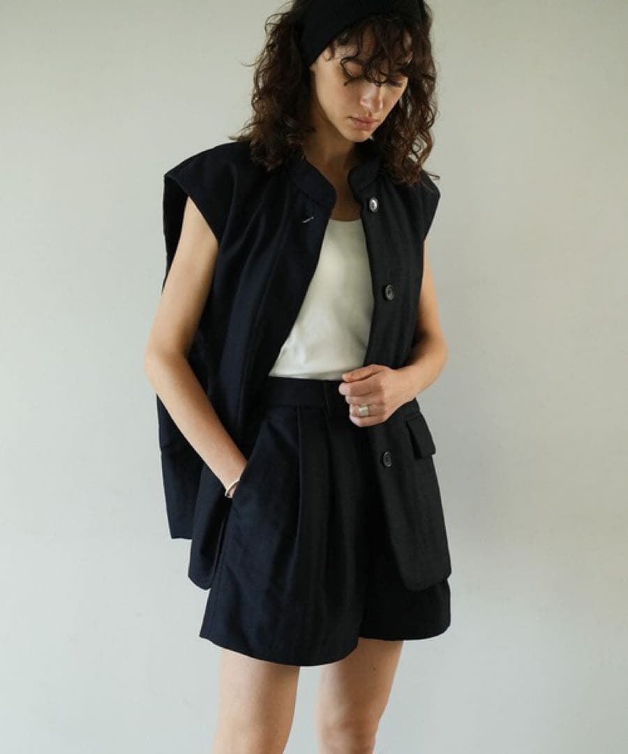 パンツ CLANE PADDED SHORT PANTS / NAVY / 0