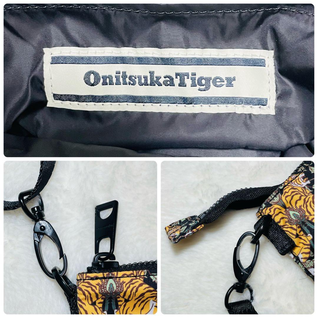 美品✨ オニツカタイガー サコッシュ ショルダー バッグ 黒