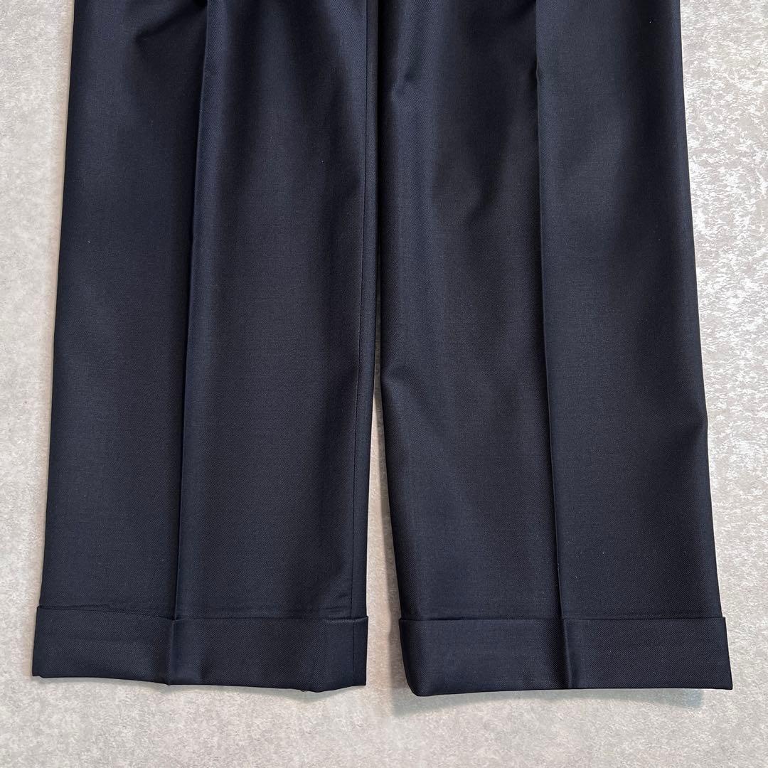 【美品】ビームスF ネイビースーツセットアップ 95