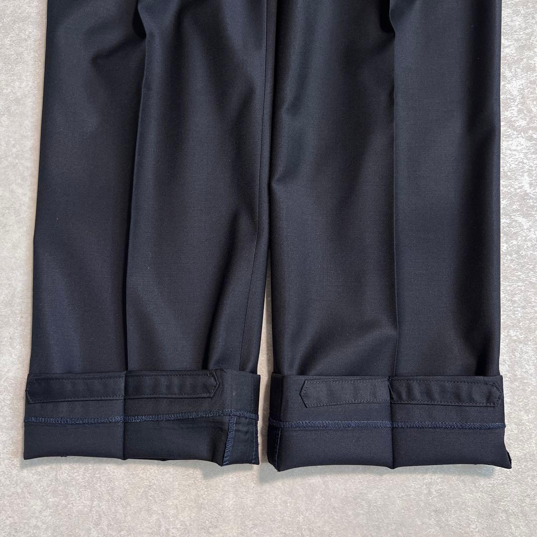 【美品】ビームスF ネイビースーツセットアップ 95