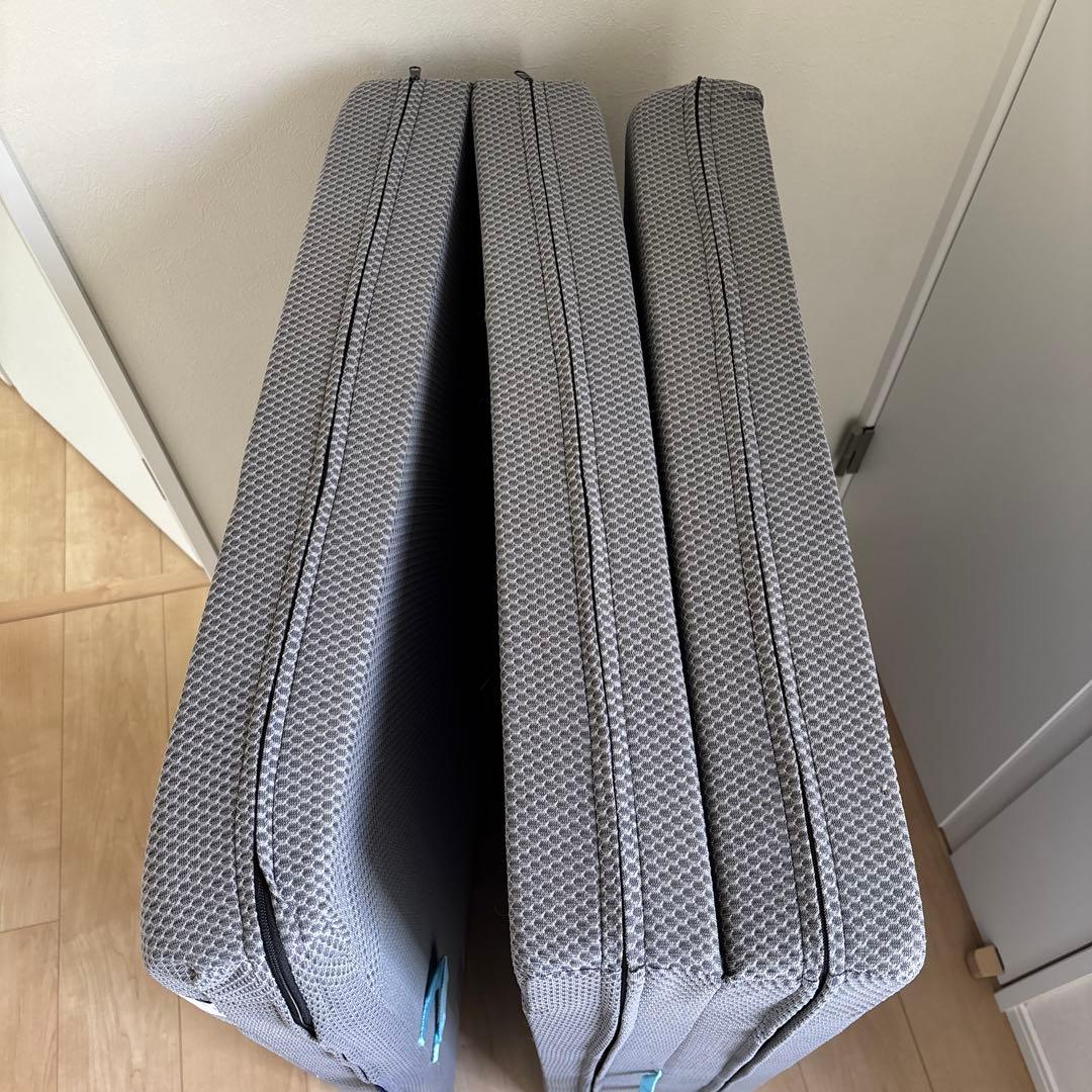 マニフレックス　サスティナブルウィング　マットレス シングル　グレー