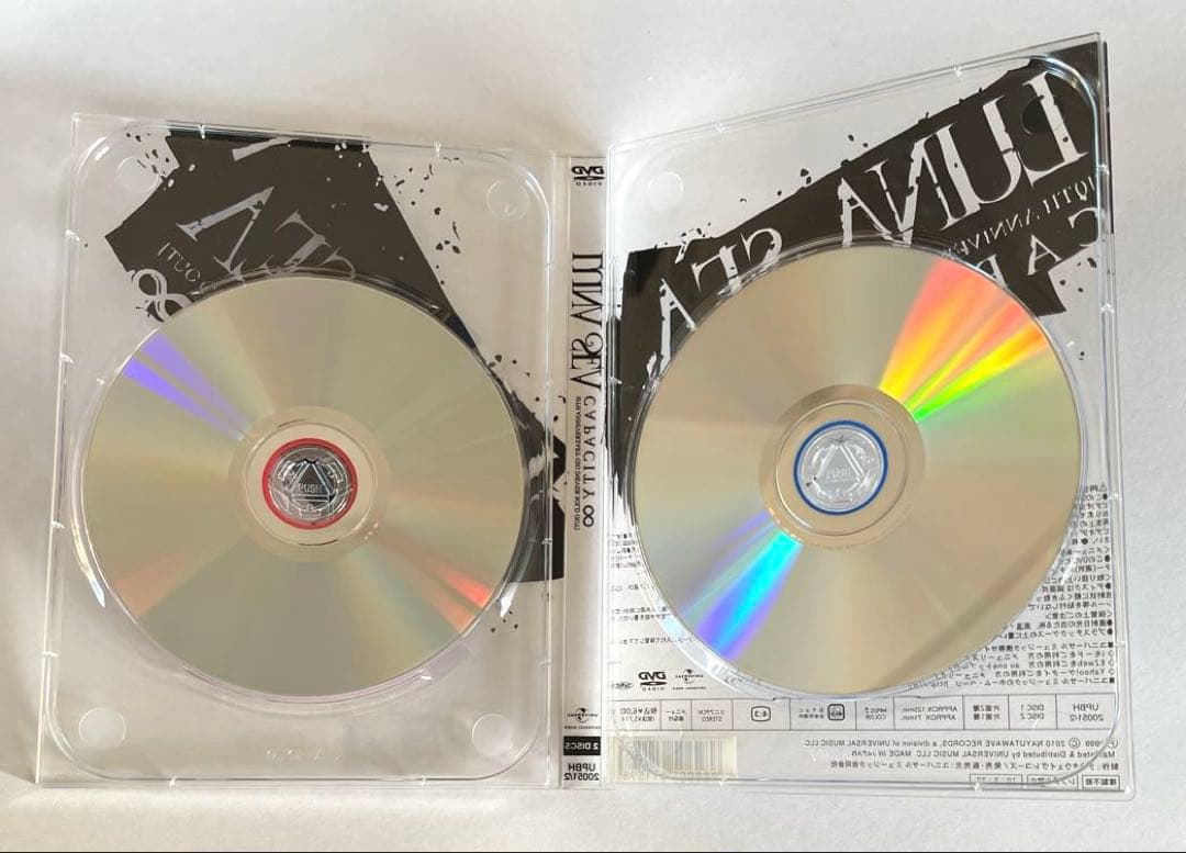 LUNA SEA NEVER SOLD OUT CAPACITY∞ 2枚組DVD