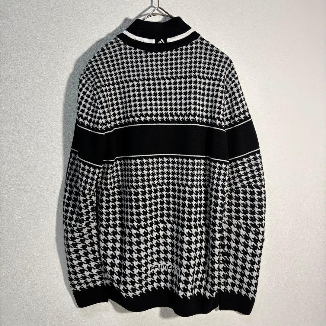 専用様　未使用　ゴルフ　モックネック千鳥格子ニット　キルティングハーフパンツ