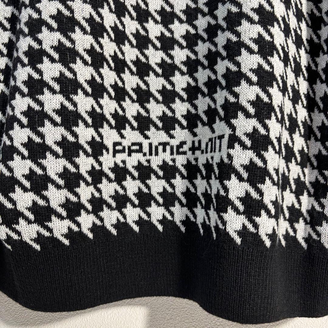 専用様　未使用　ゴルフ　モックネック千鳥格子ニット　キルティングハーフパンツ