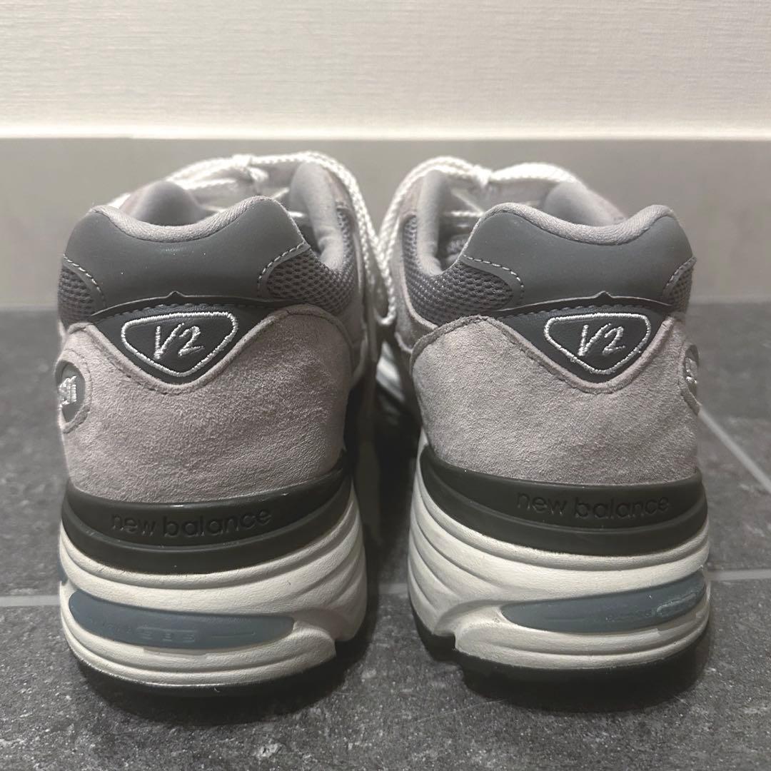 New Balance 991 V2 グレー スニーカー　25cm