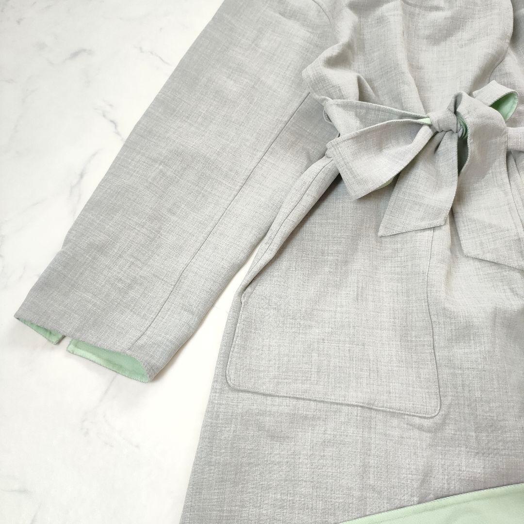 美品　プラステ　リバーシブルスプリングコート　L