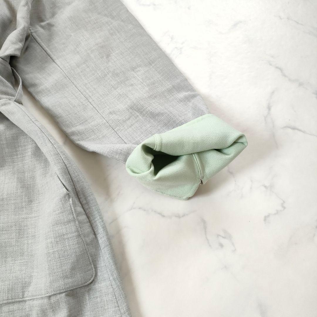 美品　プラステ　リバーシブルスプリングコート　L