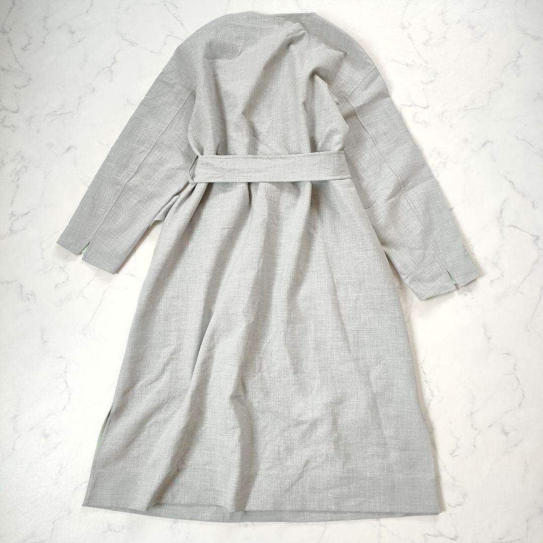 美品　プラステ　リバーシブルスプリングコート　L