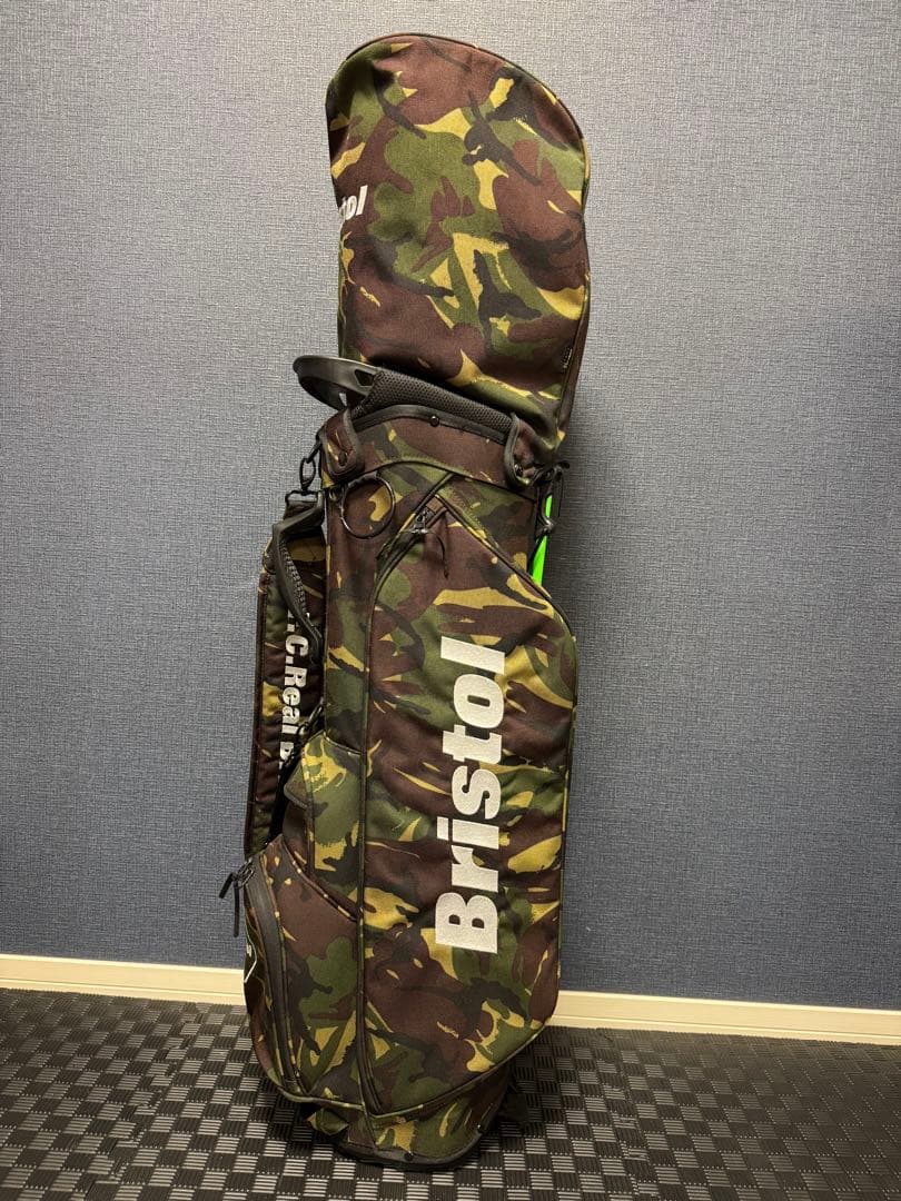 Bristol 迷彩 キャディバッグ&ヘッドカバーセット