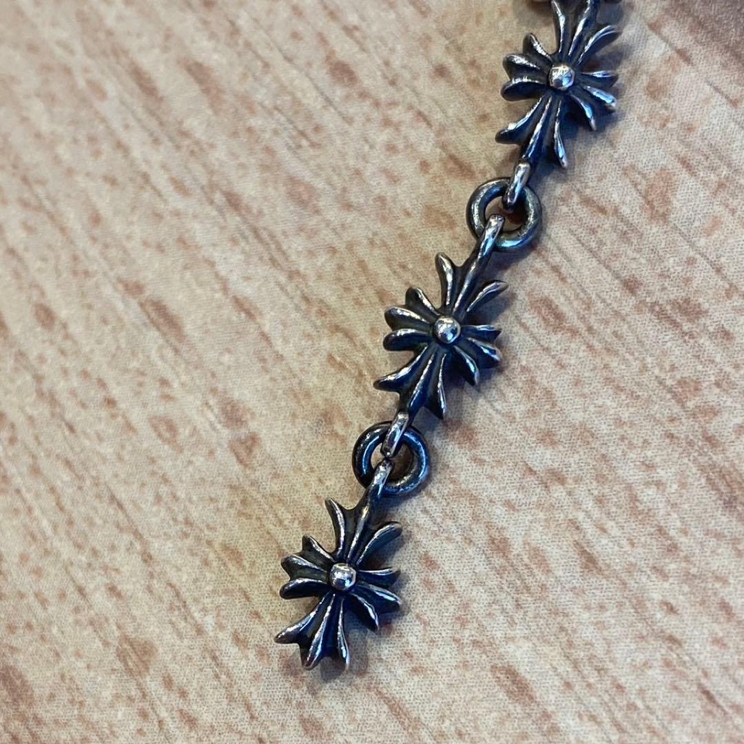 クロムハーツ　タイニーE CHプラス　3ドロップピアス