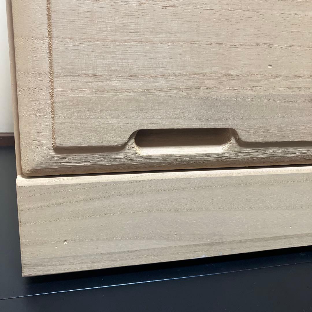 【総桐クローゼット用】洋風桐タンス キャスター付 肥前桐民芸 マーゼルン