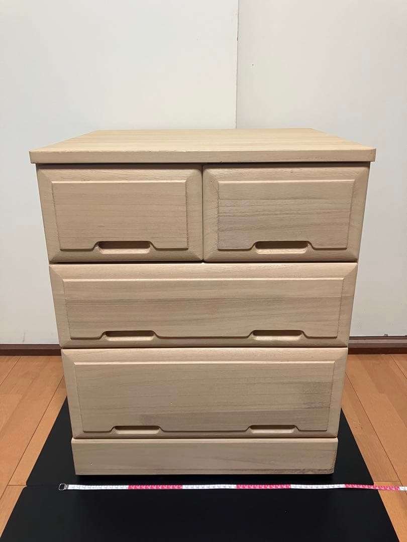 【総桐クローゼット用】洋風桐タンス キャスター付 肥前桐民芸 マーゼルン