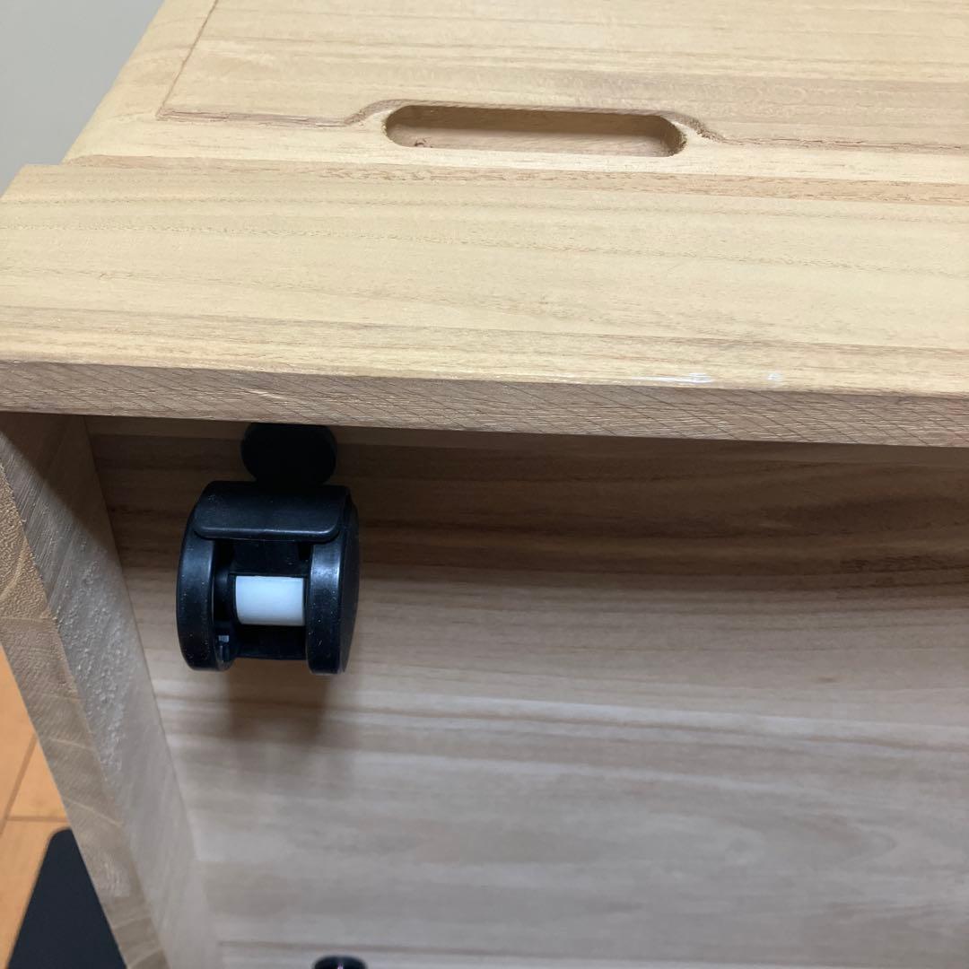 【総桐クローゼット用】洋風桐タンス キャスター付 肥前桐民芸 マーゼルン